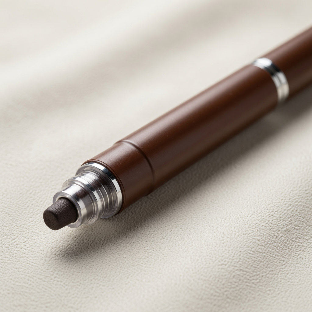 Der Stift auf Leinen